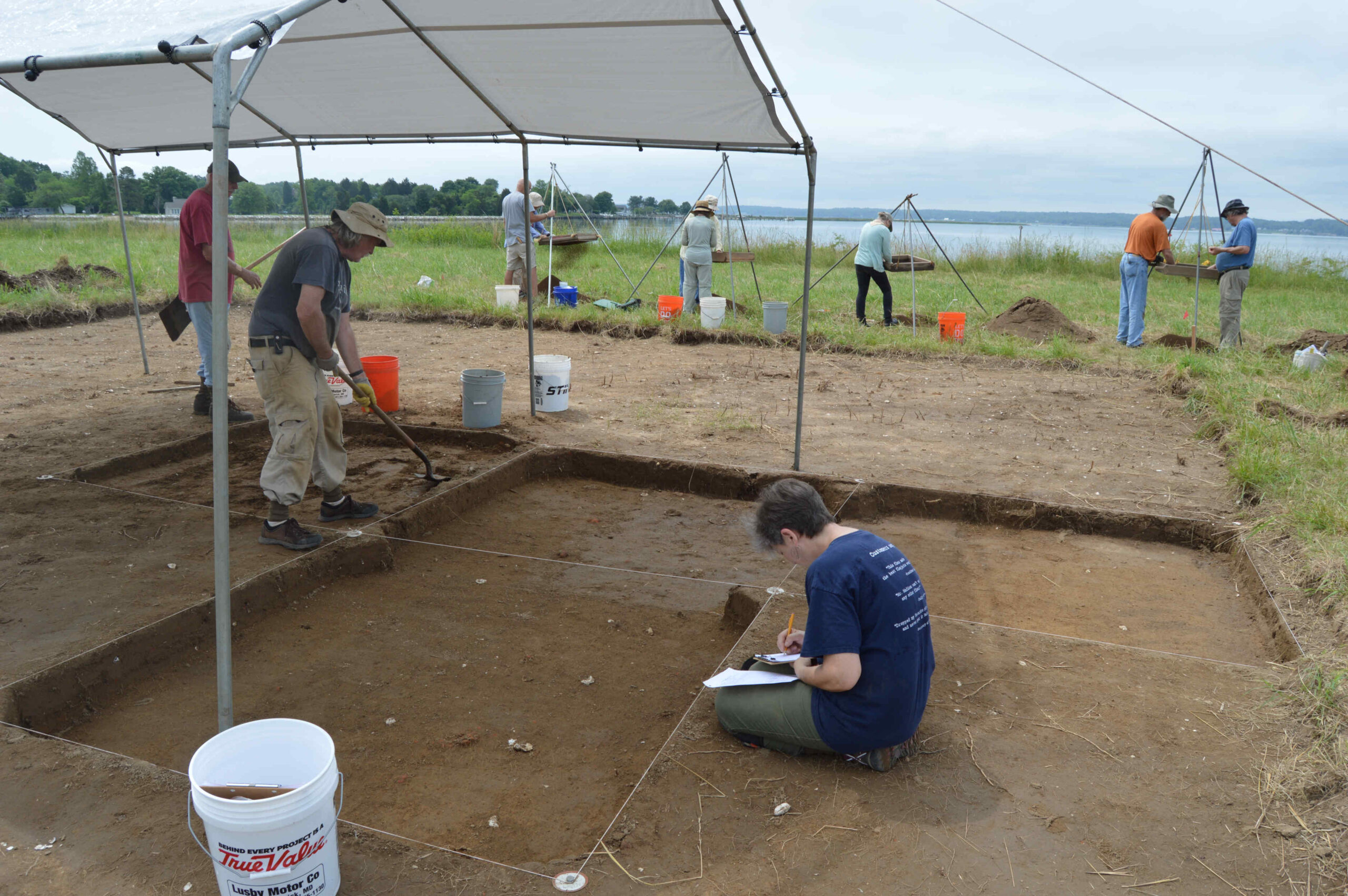 CAT Candidates complete site documentation at the Calverton site.